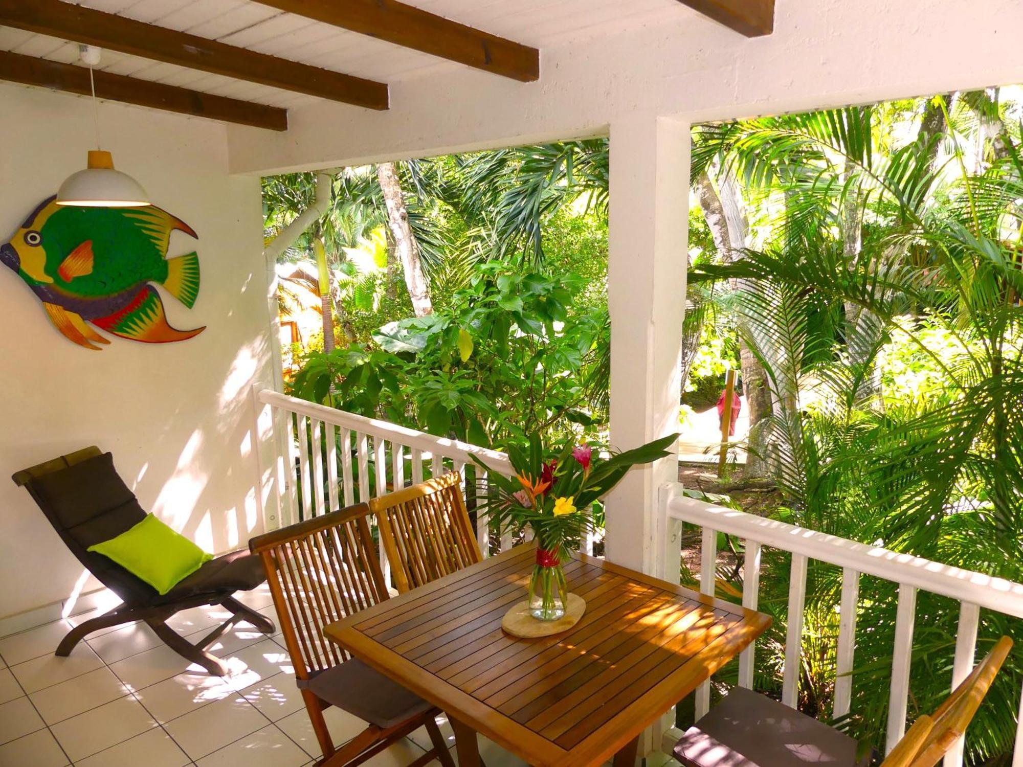 Au Jardin Des Colibris Ecolodge&Spa Deshaies Exterior photo